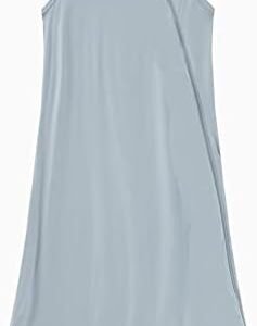 Unisex Baby Viscose from Bamboo Sleep Sack Sleeping Bag Infant Boys Girls Wearable Blankets, 0.5 TOG(Dusty Blue, 6-18M)