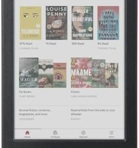 Kobo Clara Colour | Colour eReader | 6” Glare-Free Colour E Ink Kaleido™ 3 Display | Dark Mode Option | Waterproof | Audiobooks | 16GB of Storage | Black