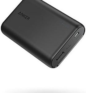 Anker PowerCore 10000 Portable Charger, 10,000mAh Power Bank, Ultra-Compact Battery Pack, Phone Charger for iPhone 15/15 Plus/15 Pro/15 Pro Max, Samsung and More