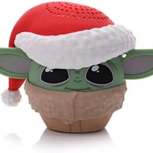 Bitty Boomers Star Wars The Mandalorian: Grogu with Santa Hat - Mini Bluetooth Speaker