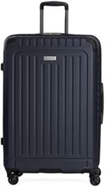 Ben Sherman Sunderland Spinner Travel Upright Luggage, Naval, 28-Inch Checked