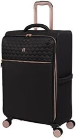 it luggage Divinity II 28" Softside Checked 8 Wheel Spinner, Black