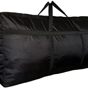 Extra Large Storage Duffle Bag with Zippers and Handles, Big Foldable Duffle Bag for Travel