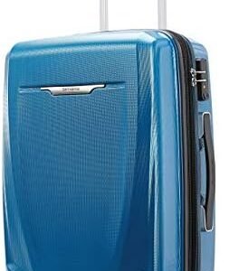 Samsonite Winfield 3 DLX Hardside Luggage with Spinners, Carry-On 20-Inch, Blue/Navy