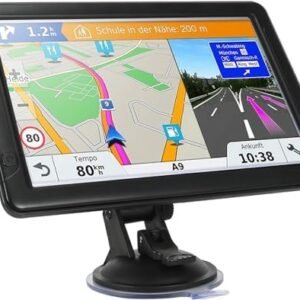 GPS Navigation for car, 9-inch High-Definition Touch Screen，2024 Maps (Free Lifetime Updates), Truck GPS Commercial Drivers, Semi Trucker GPS Navigation System, Custom Truck Routing