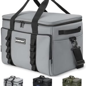 Soft Insulated Cooler Bag Collapsible Large Travel Coolers Soft Sided Coolers Ice Chest, Leakproof, Waterproof