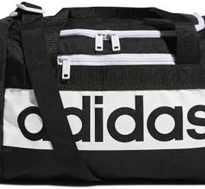 adidas Court Lite Duffel, Black/White, One Size