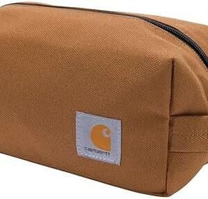 Carhartt, Durable Toiletry Organizer Bag, Travel Kit Brown, One Size