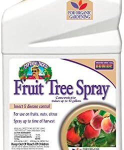 Bonide Captain Jack's Fruit Tree Spray, 32 oz Concentrate, Insect & Disease Control Spray for Organic Gardening