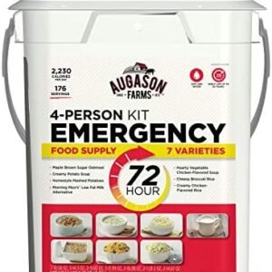 Augason Farms 72-Hour 4-Person Emergency Food Storage Kit 14 lbs 7 oz