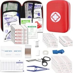 First Aid Kit Home 274PCS Emergency Kit Home Supplies First Aid Kits for Car Camping Essentials for Adventures Boat Public YIDERBO