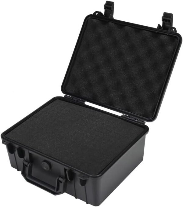 11in x 8in x 5in Waterproof Hard Case with Customizable Pluck Foam Interior for Test Instruments Compact Cameras and Tools