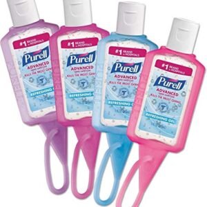 Purell advanced hand sanitizer jelly wrap 1 fl oz, pack of 4